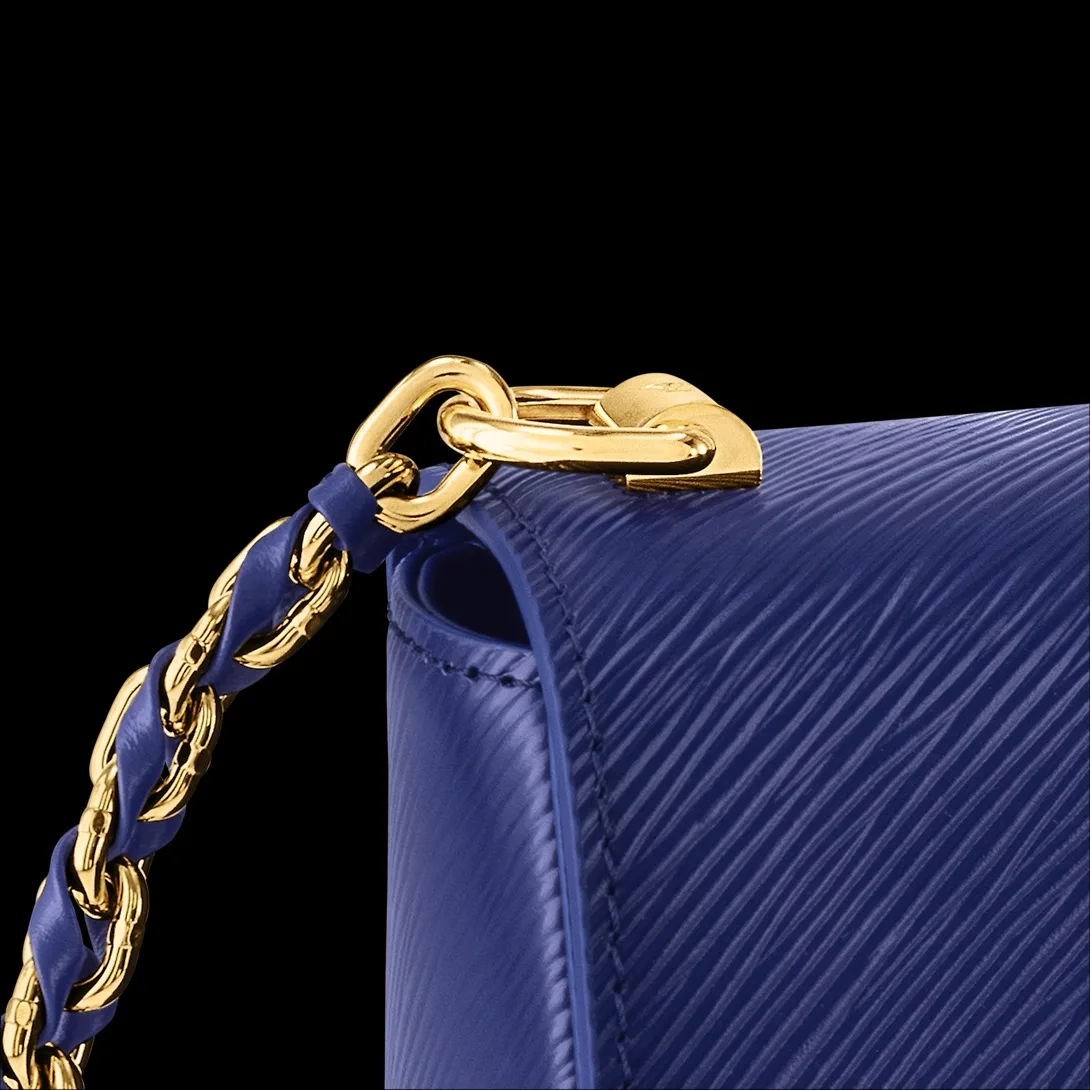 Louis Vuitton Twist MM Bag Blue - / 9 Inches - Image 5