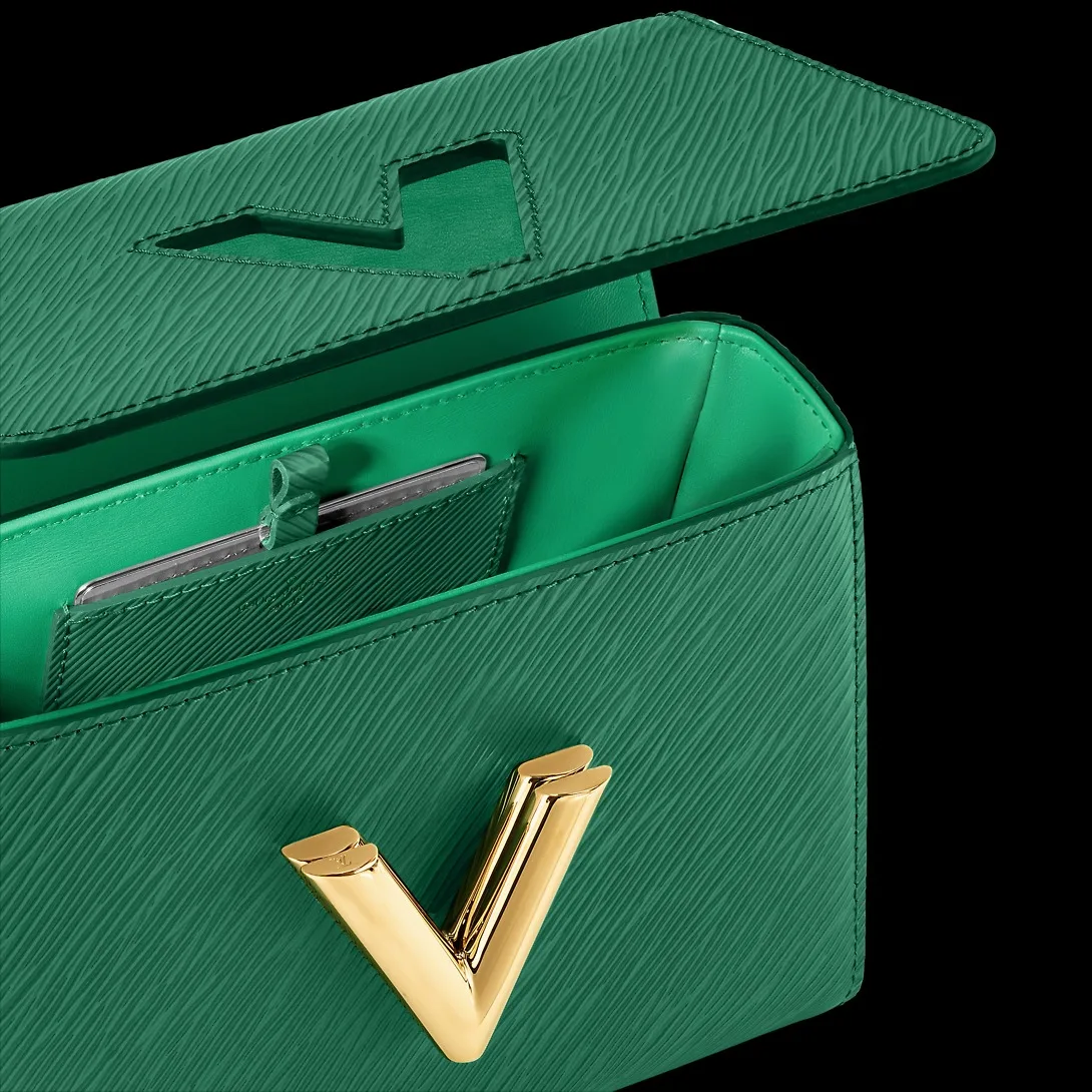 Louis Vuitton Twist PM Green Bag - 7.5 Inches / - Image 4