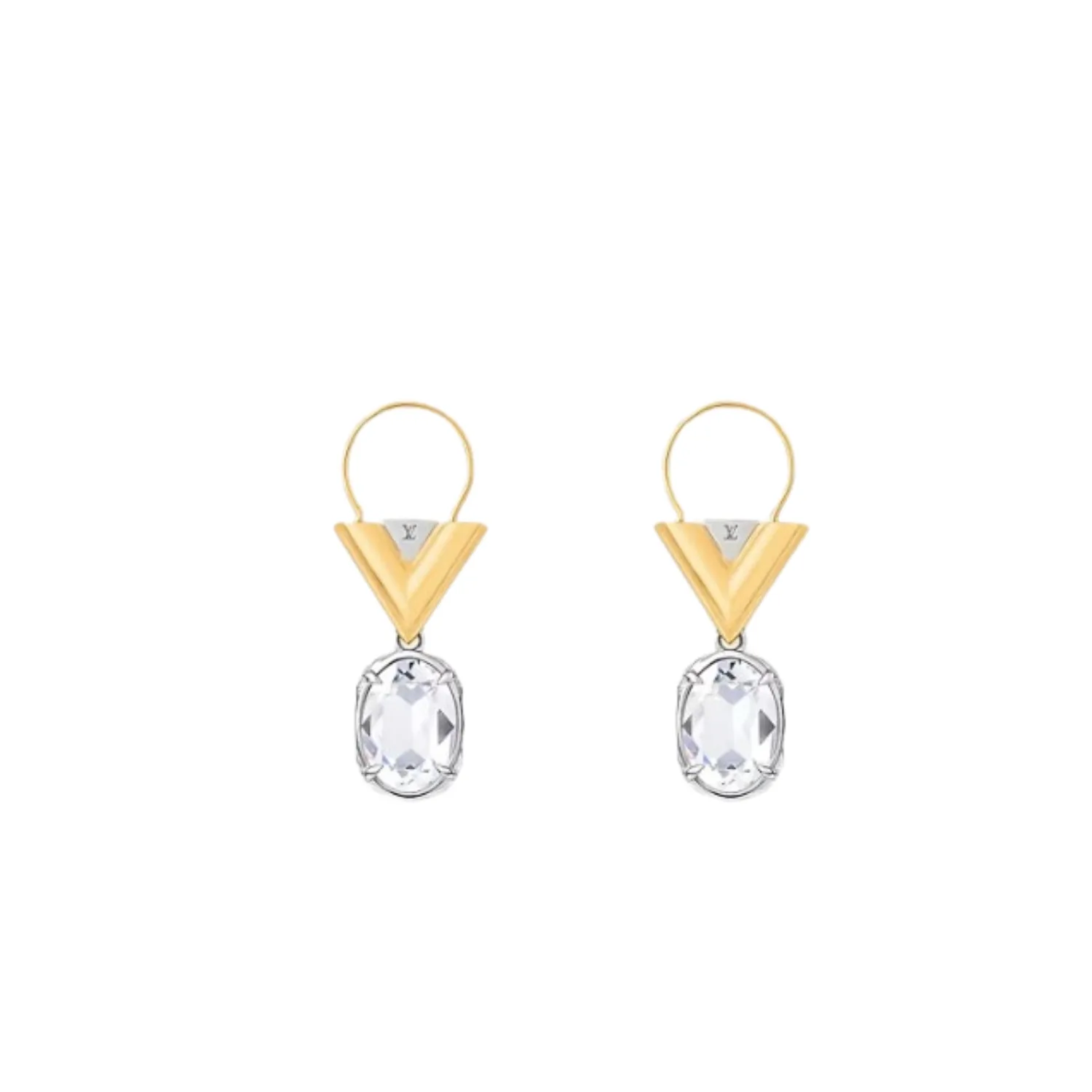 Louis Vuitton V Earrings