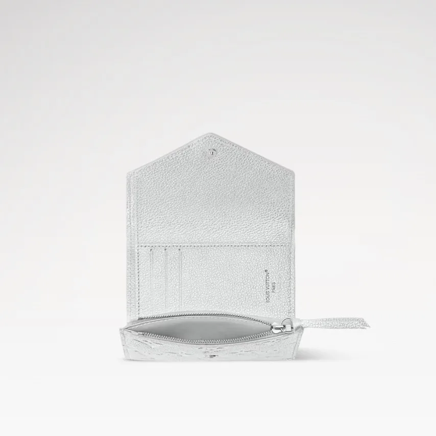Louis Vuitton Victorine Wallet Silver / - Image 3