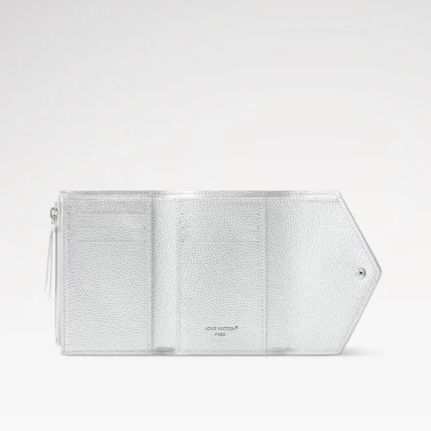 Louis Vuitton Victorine Wallet Silver / - Image 5