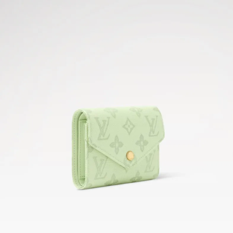 Alternative view of Louis Vuitton Victorine Wallet Monogram Origine Vert Asnières /