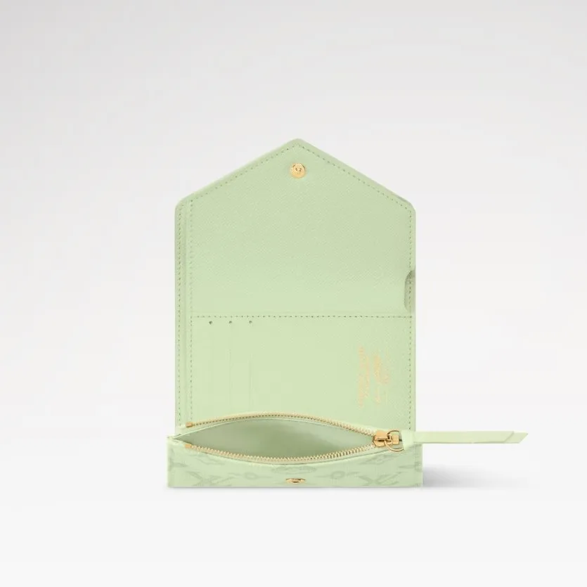 Louis Vuitton Victorine Wallet Monogram Origine Vert Asnières / - Image 3