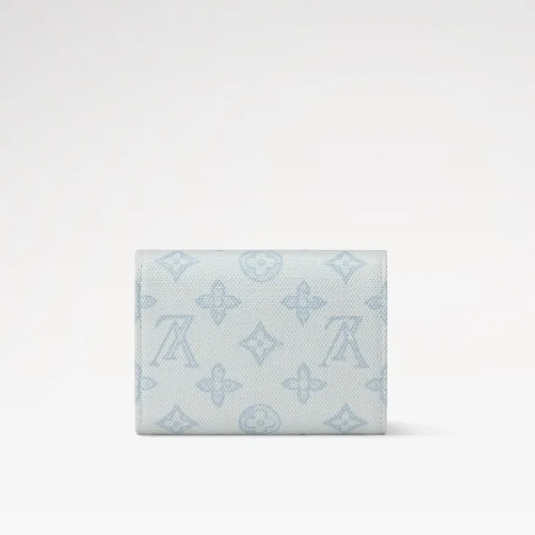 Louis Vuitton Victorine Wallet Monogram Origine Bleu Courrier / - Image 4