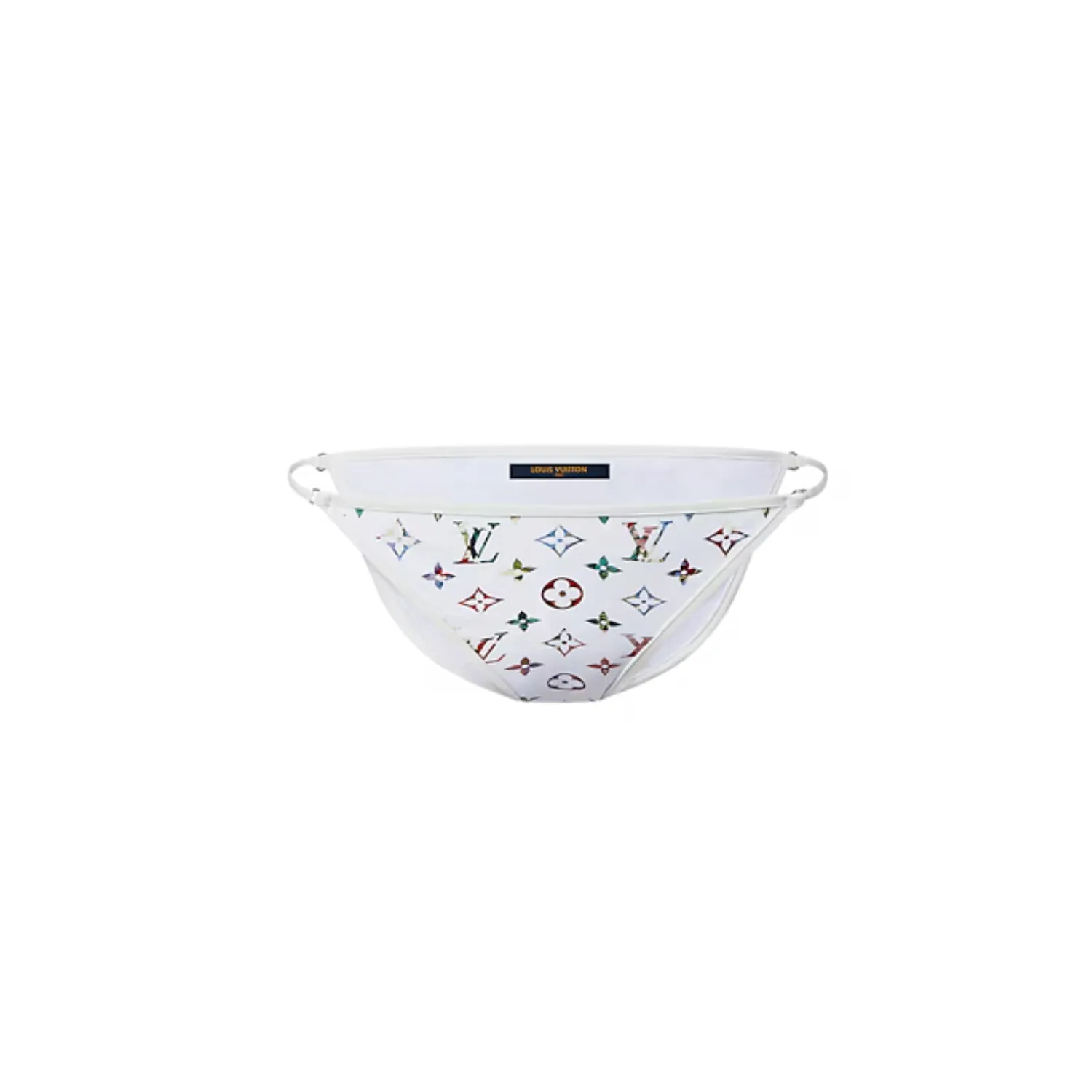 Louis Vuitton Vintage Floral Monogram Bikini White 1AALTX - Image 3