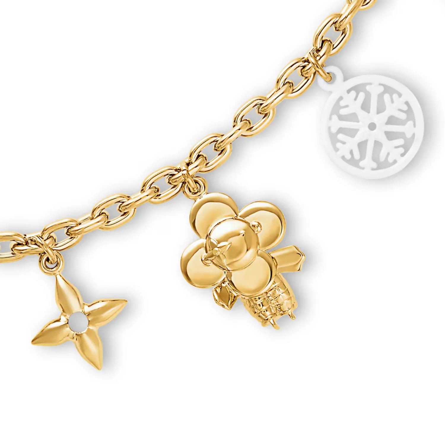 Alternative view of Louis Vuitton Vivienne Ice Skate Chain Bag Charm