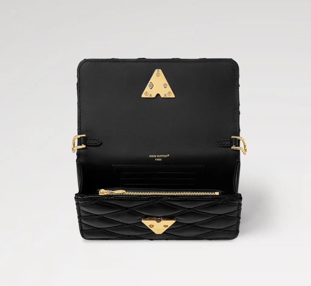 Louis Vuitton Wallet On Chain GO-14 Black / - Image 3