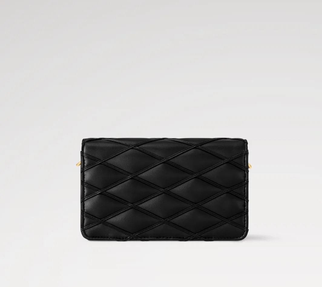 Louis Vuitton Wallet On Chain GO-14 Black / - Image 4