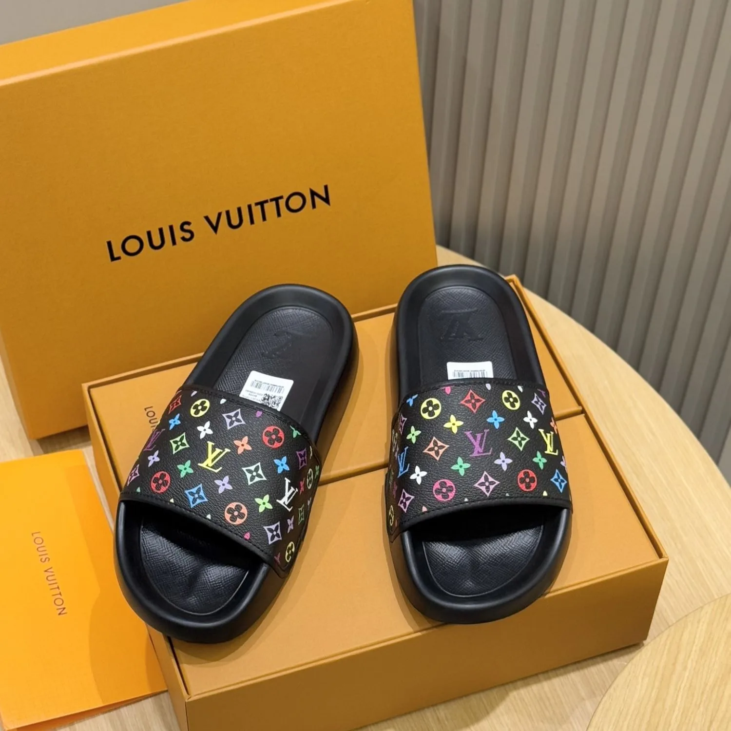 Alternative view of Louis Vuitton Waterfront Mule Monogram Black