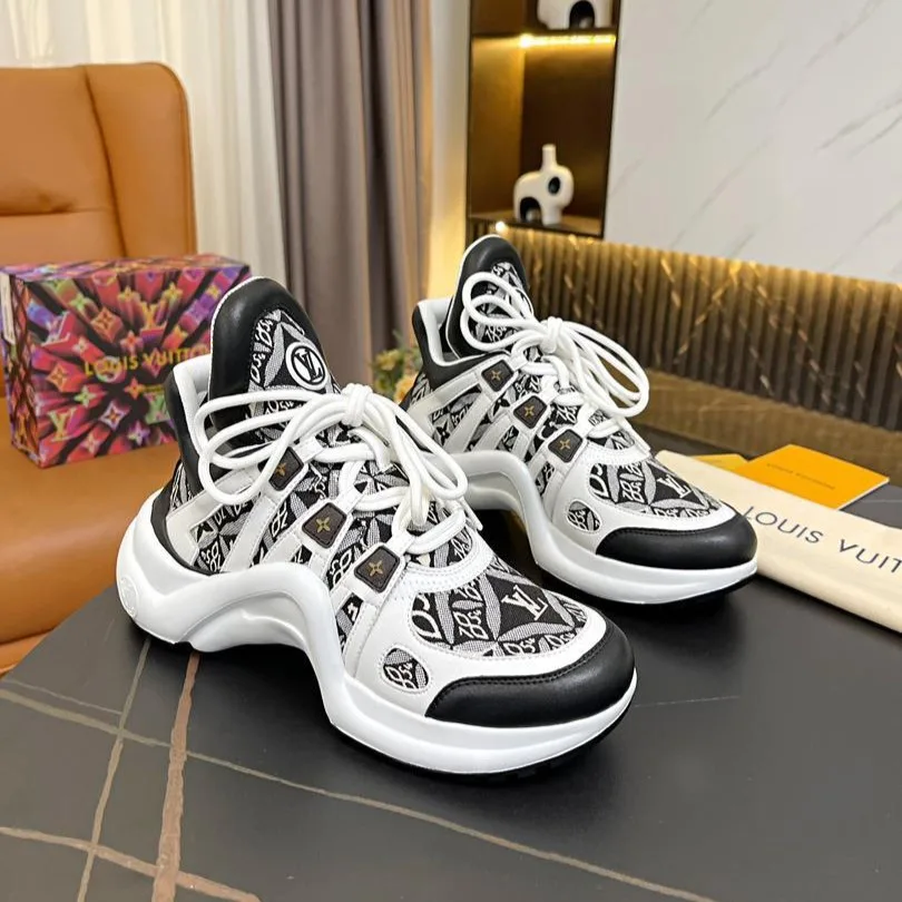 Alternative view of Louis Vuitton Women’s LV Archlight Sneaker Dark Brown