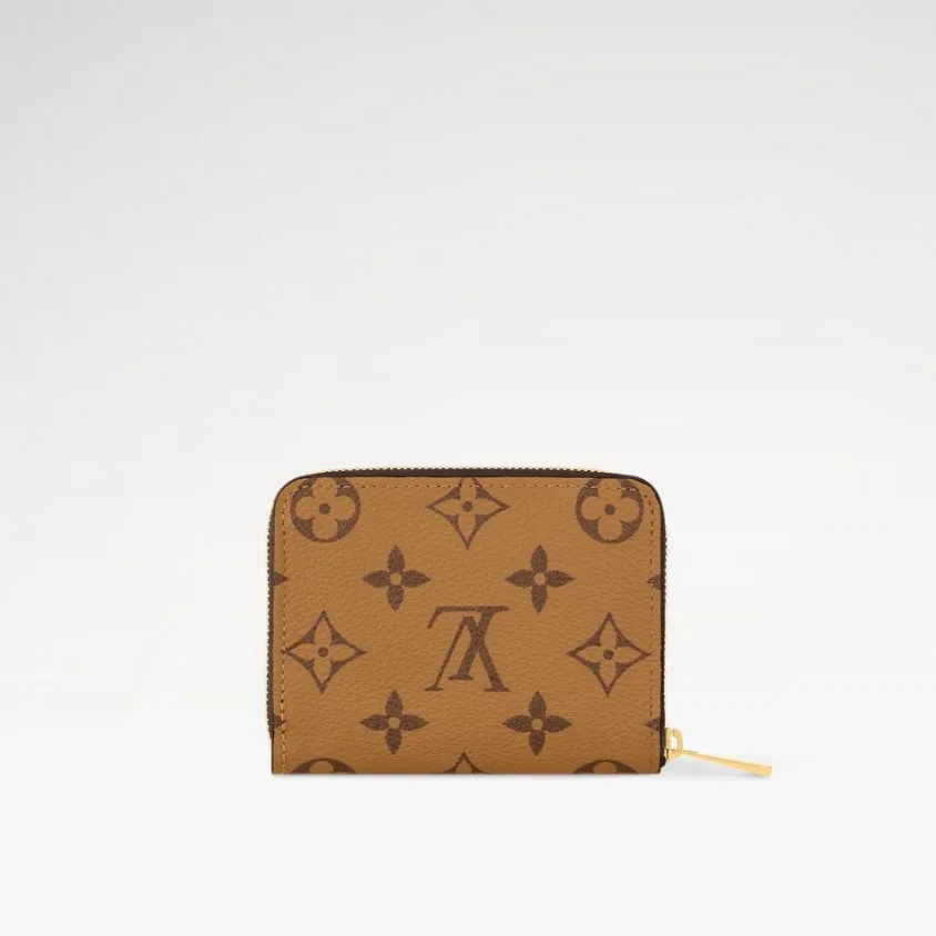 Alternative view of Louis Vuitton Zippy Coin Purse Brown /
