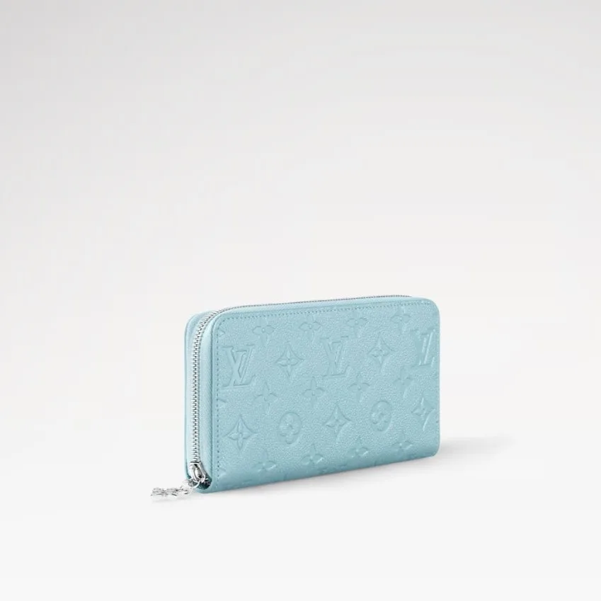 Alternative view of Louis Vuitton Zippy Wallet Azur Frost /