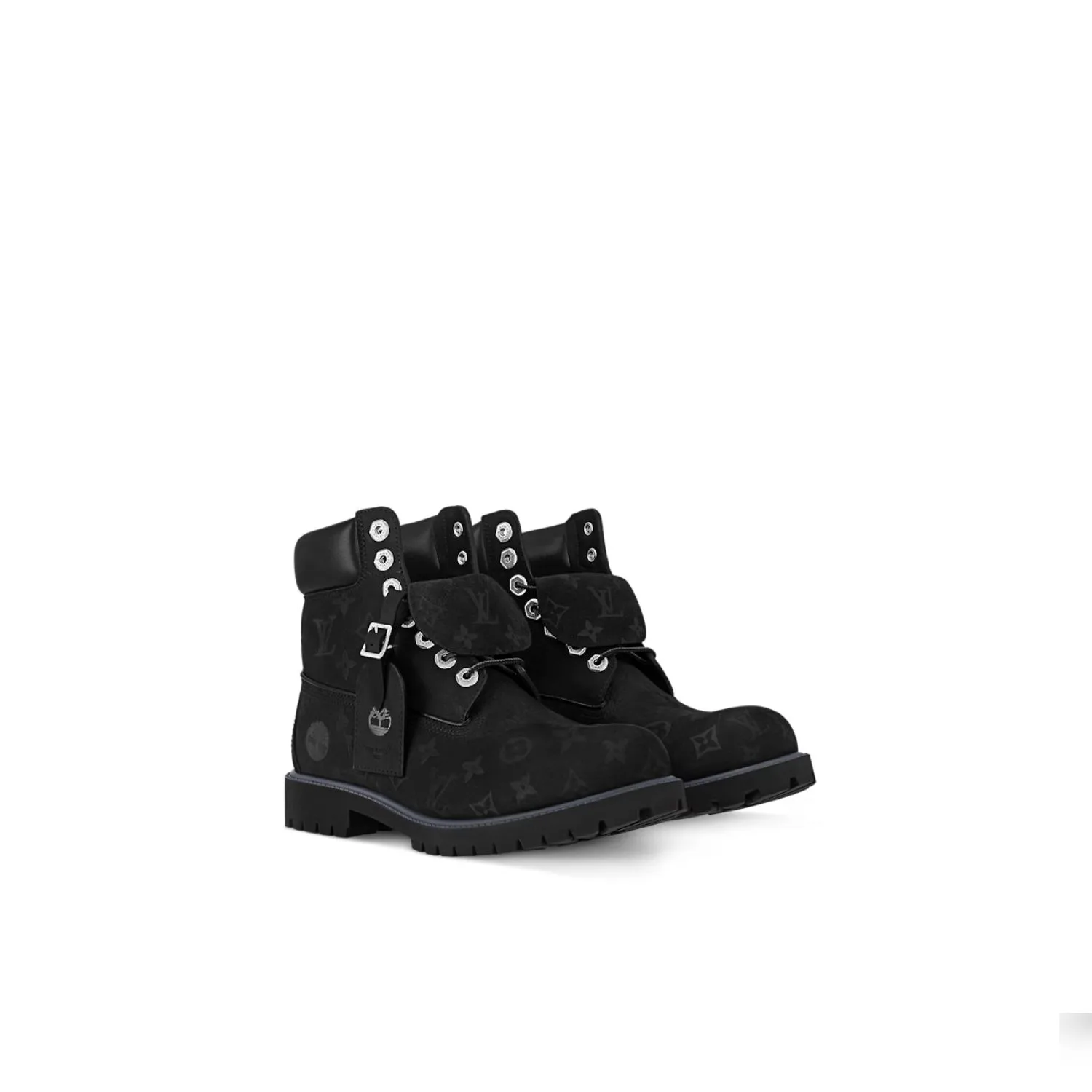 Alternative view of Louis Vuitton LV x Timberland 6-In Ankle Boots Black 1AD73D