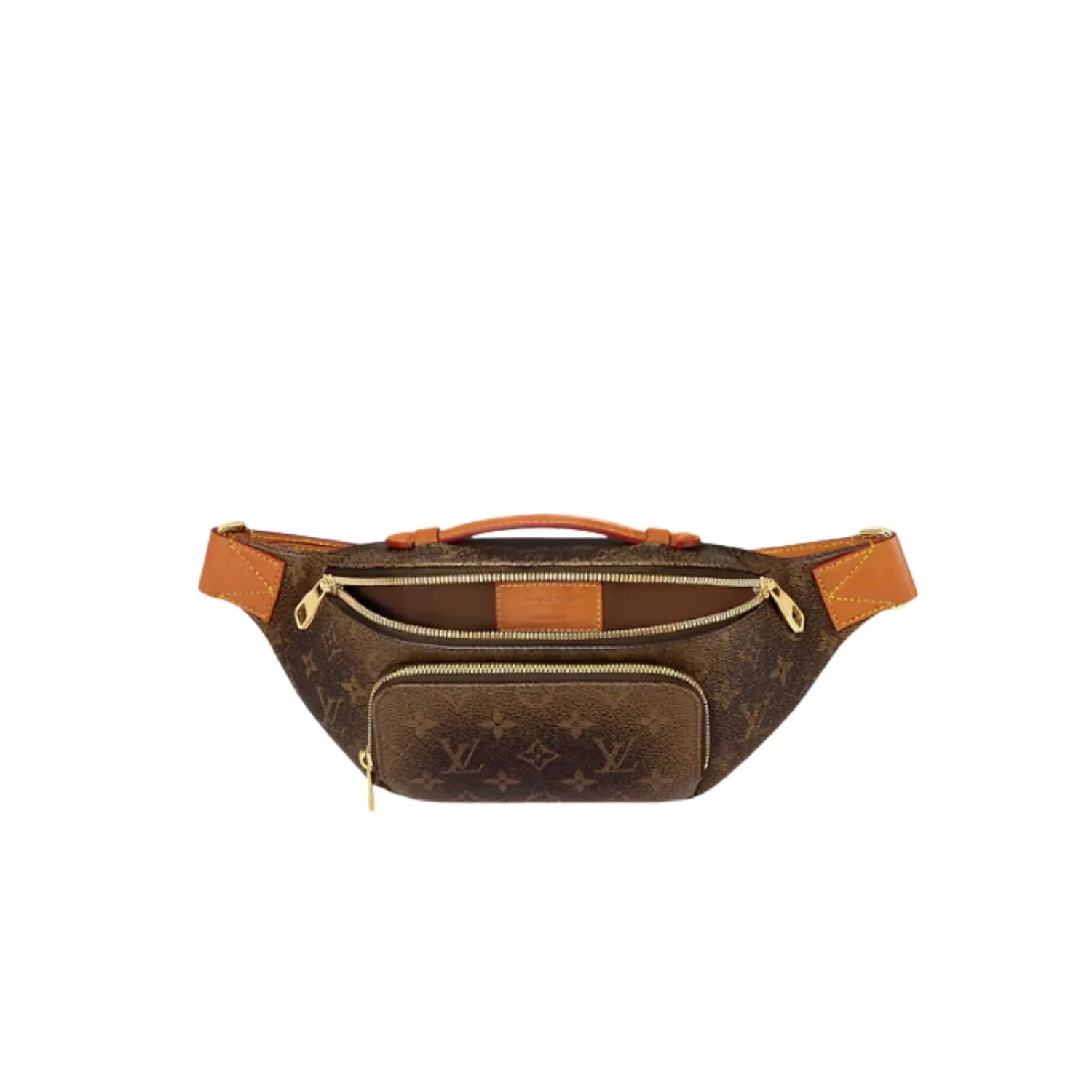 Louis Vuitton Rush Bumbag / Brown Gold Hardware - Image 3