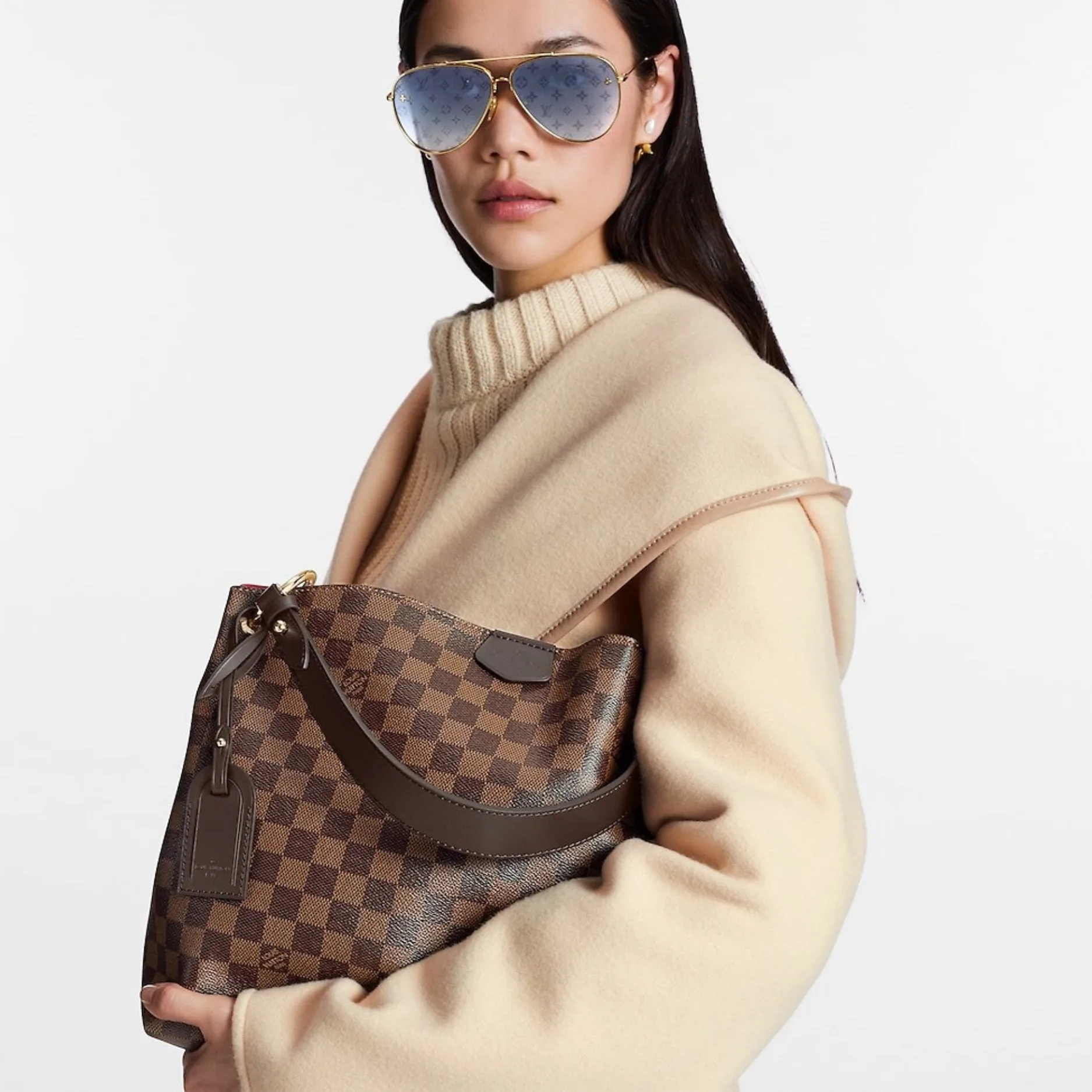 Alternative view of Louis Vuitton Graceful PM Damier Ebene /