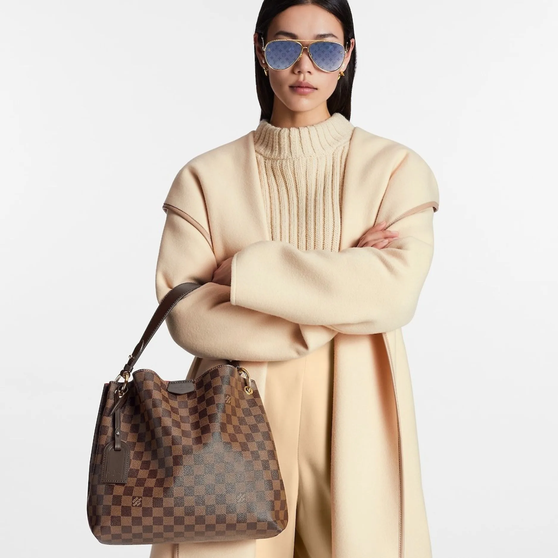 Louis Vuitton Graceful PM Damier Ebene / - Image 3