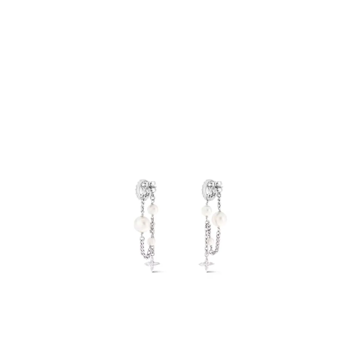 Louis Vuitton Midnight Pearl Earrings - Image 3