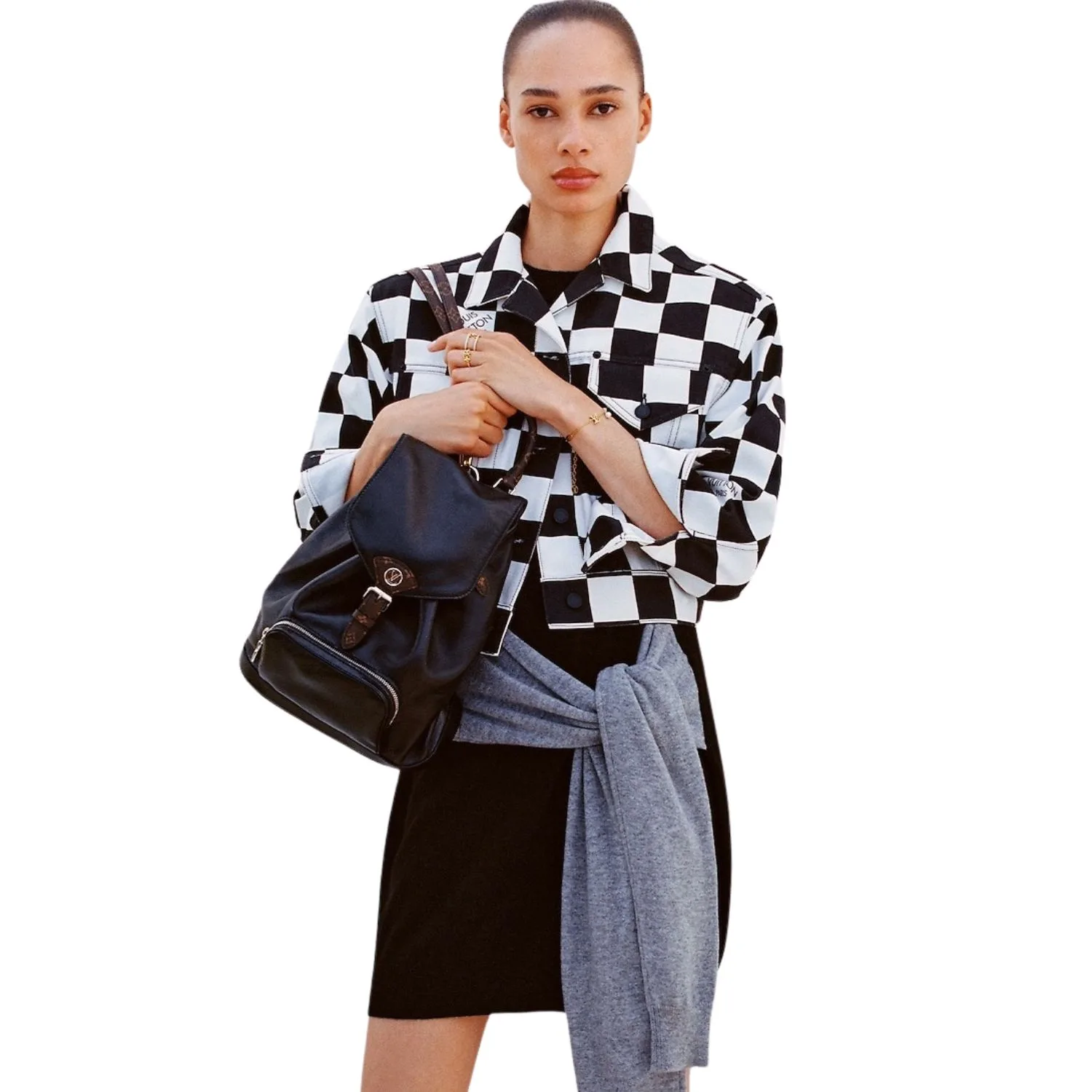 Louis Vuitton Montsouris PM Black / - Image 4