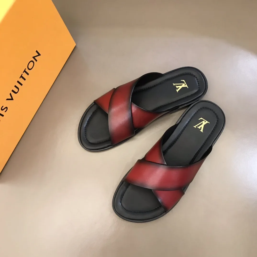 Louis Vuitton LV Oasis Mule Red - Image 3