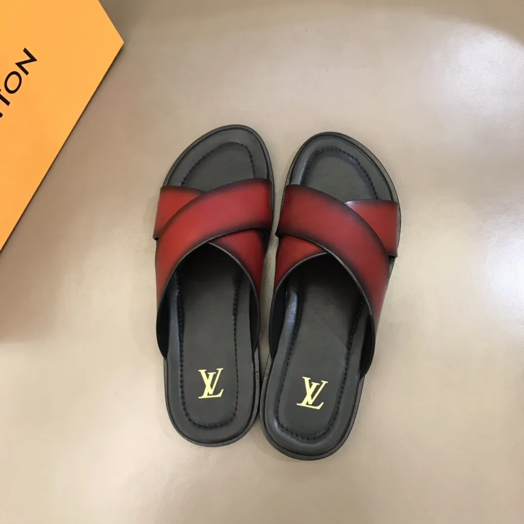Louis Vuitton LV Oasis Mule Red - Image 4