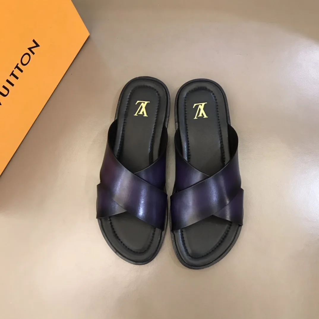 Alternative view of Louis Vuitton LV Oasis Mule Purple