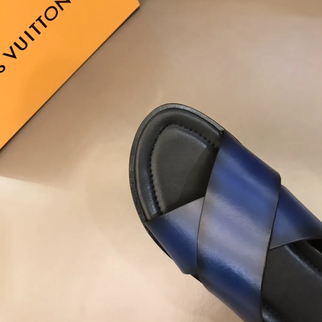 Alternative view of Louis Vuitton LV Oasis Mule Blue