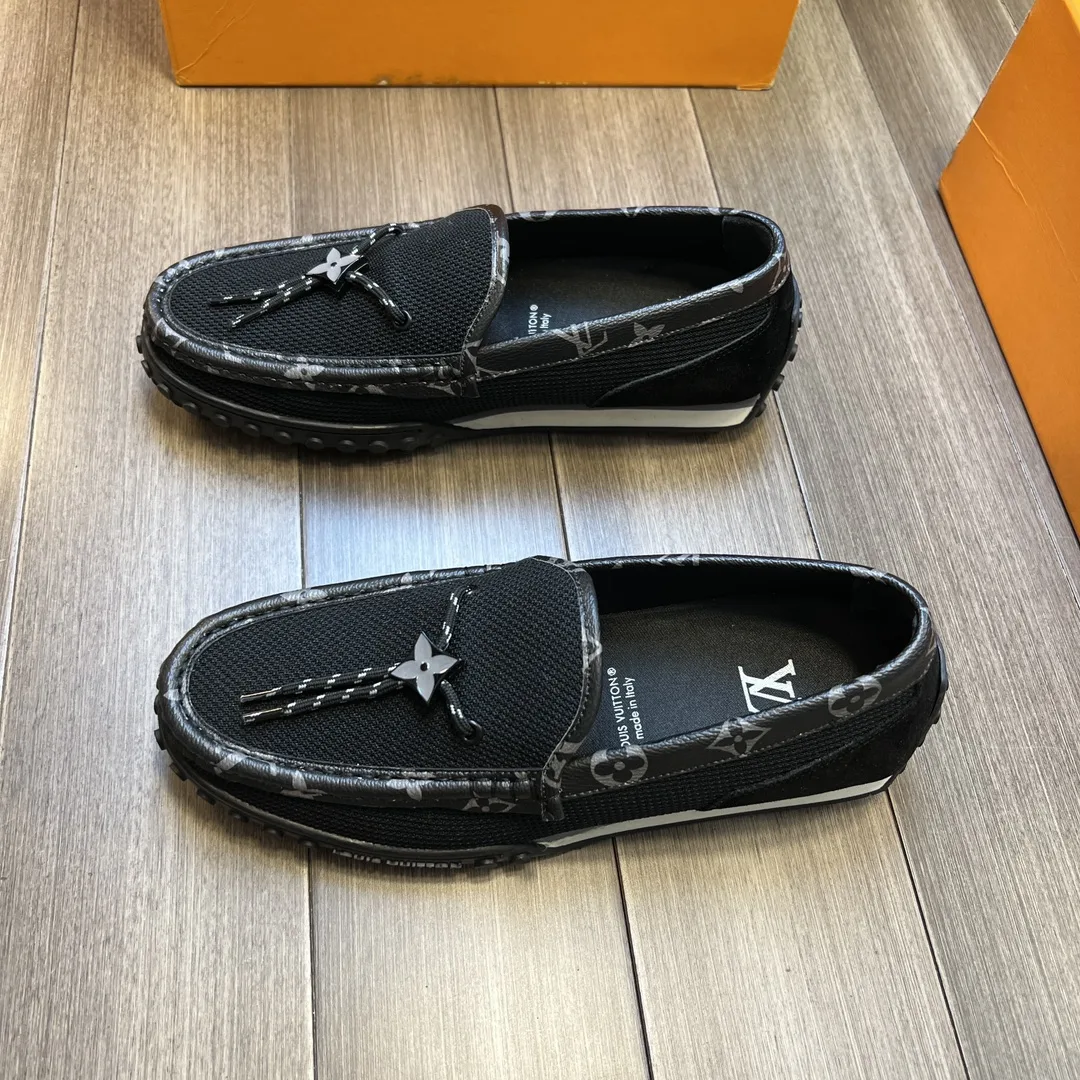 Louis Vuitton LV Racer Moccasin Black 1A9ZH6 - Image 3