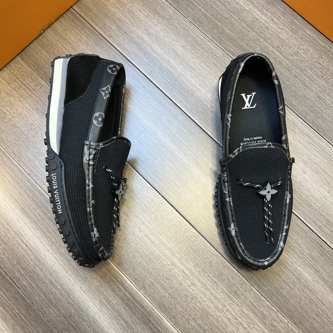 Louis Vuitton LV Racer Moccasin Black 1A9ZH6 - Image 4