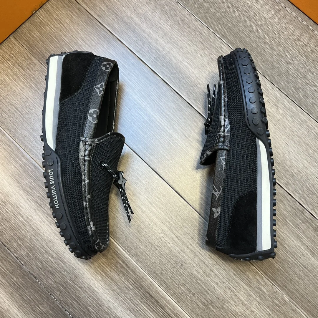 Louis Vuitton LV Racer Moccasin Black 1A9ZH6 - Image 6