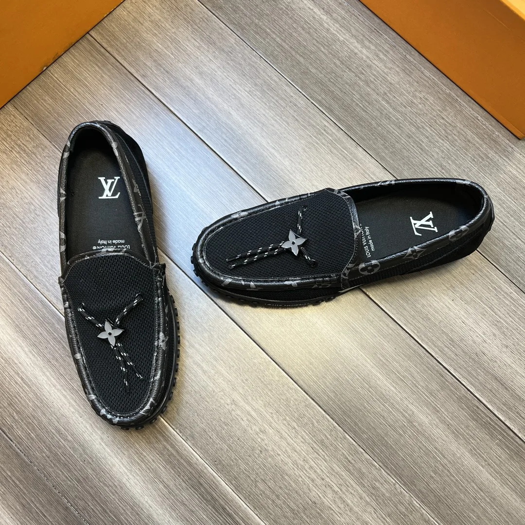 Louis Vuitton LV Racer Moccasin Black 1A9ZH6 - Image 7