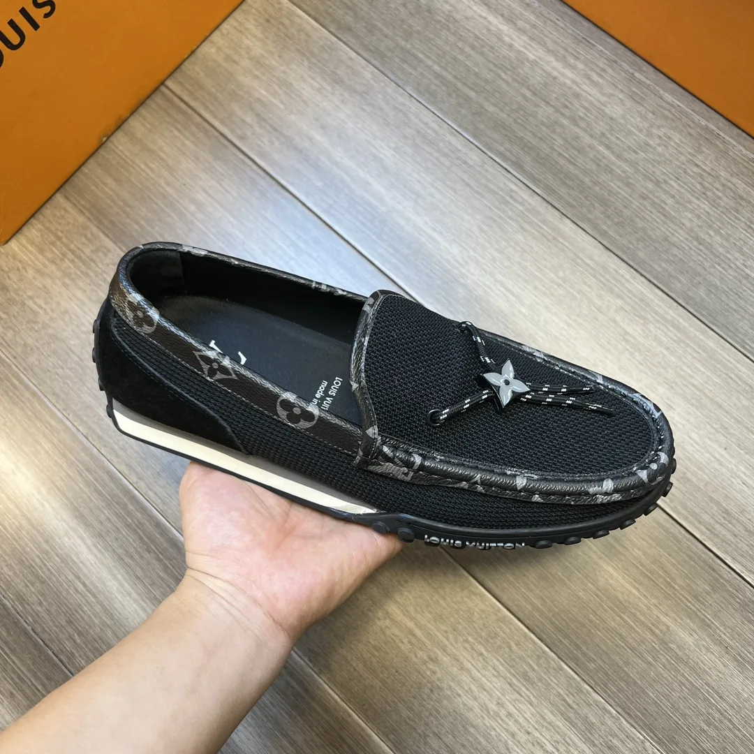 Louis Vuitton LV Racer Moccasin Black 1A9ZH6 - Image 8