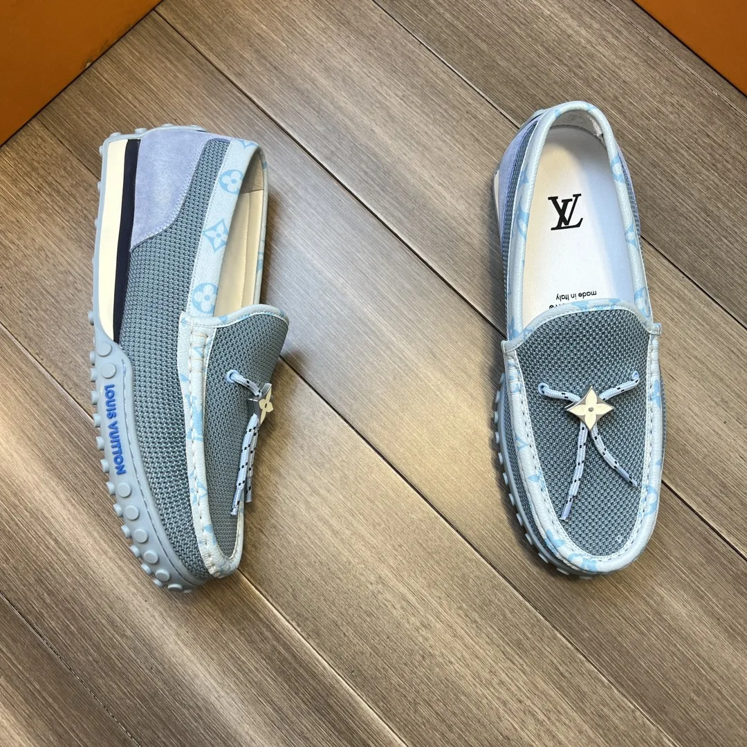 Louis Vuitton LV Racer Moccasin Blue - Image 5