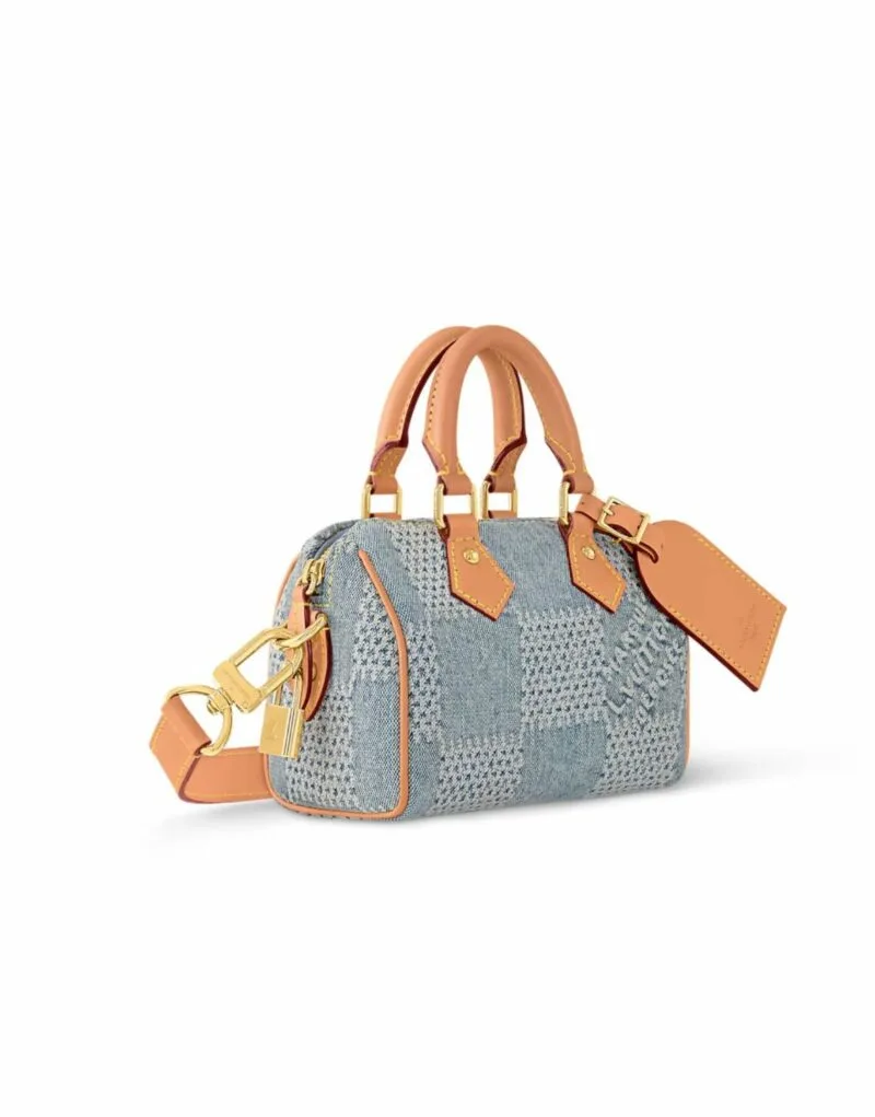 Louis Vuitton Speedy 18 Bandoulière Denim / - Image 4