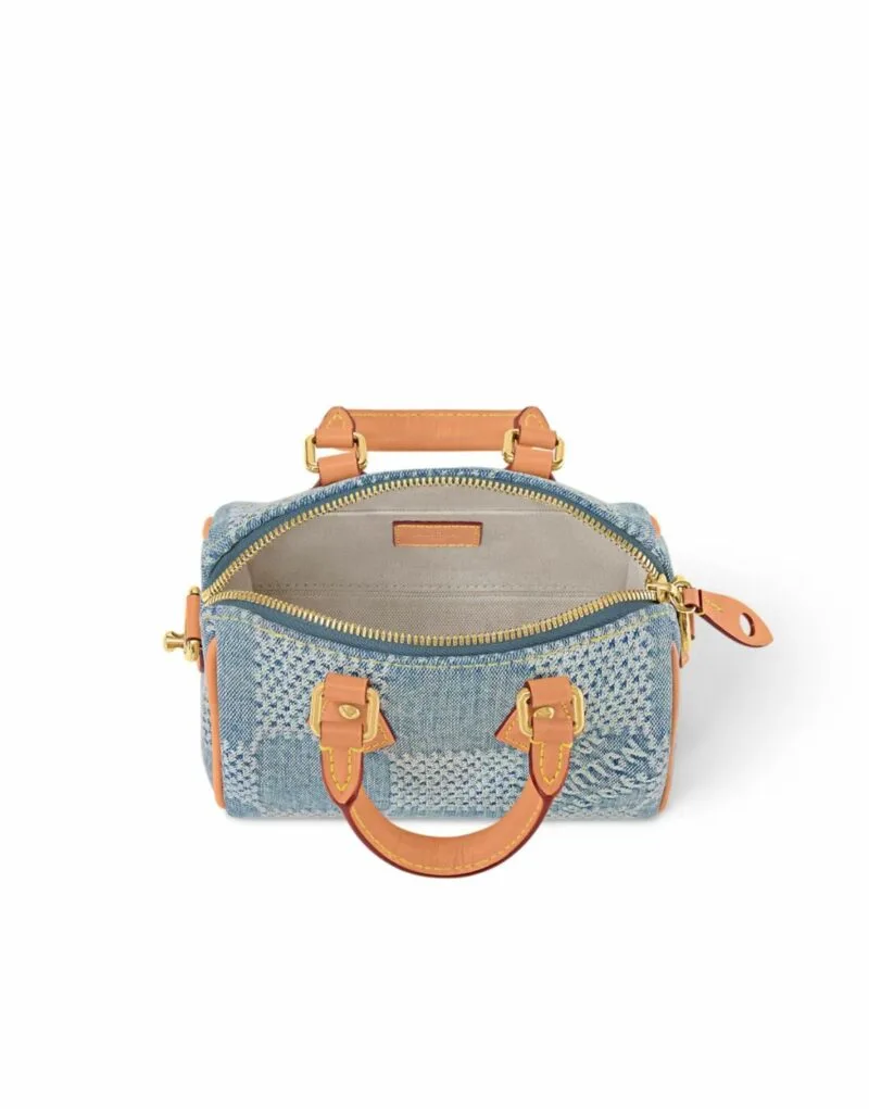 Louis Vuitton Speedy 18 Bandoulière Denim / - Image 3