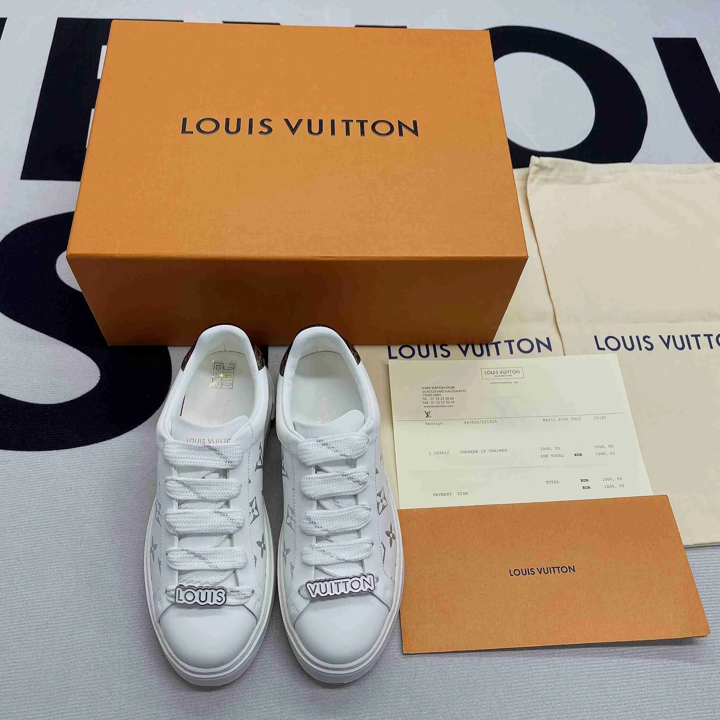 Louis Vuitton LV Time Out Sneaker White - Image 8