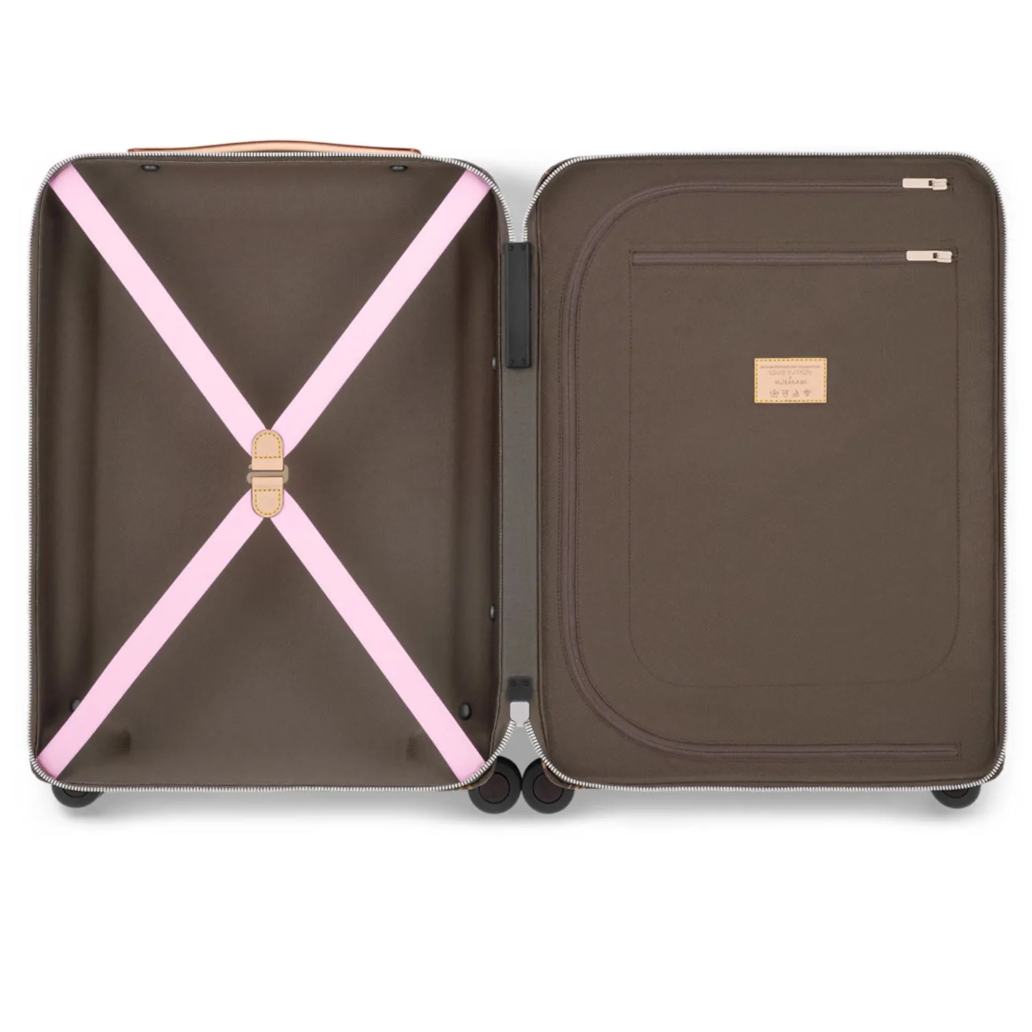 Louis Vuitton LV x TM Horizon 55 Suitcase / Sakura Brown Gold Hardware - Image 5