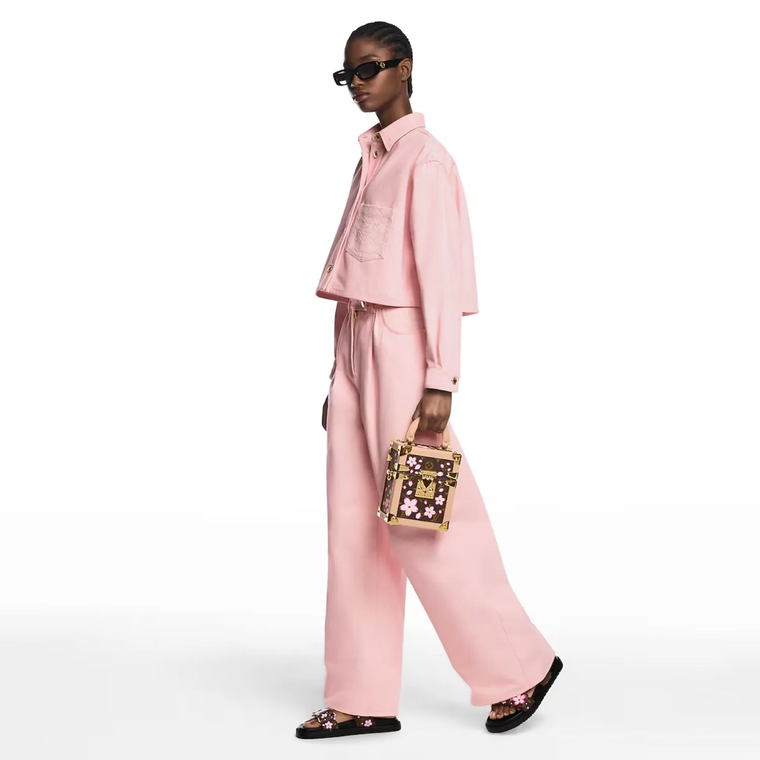 Louis Vuitton LV x TM LV Sunset Flat Comfort Mule Sakura Brown - 1AGVZ2 - Image 5