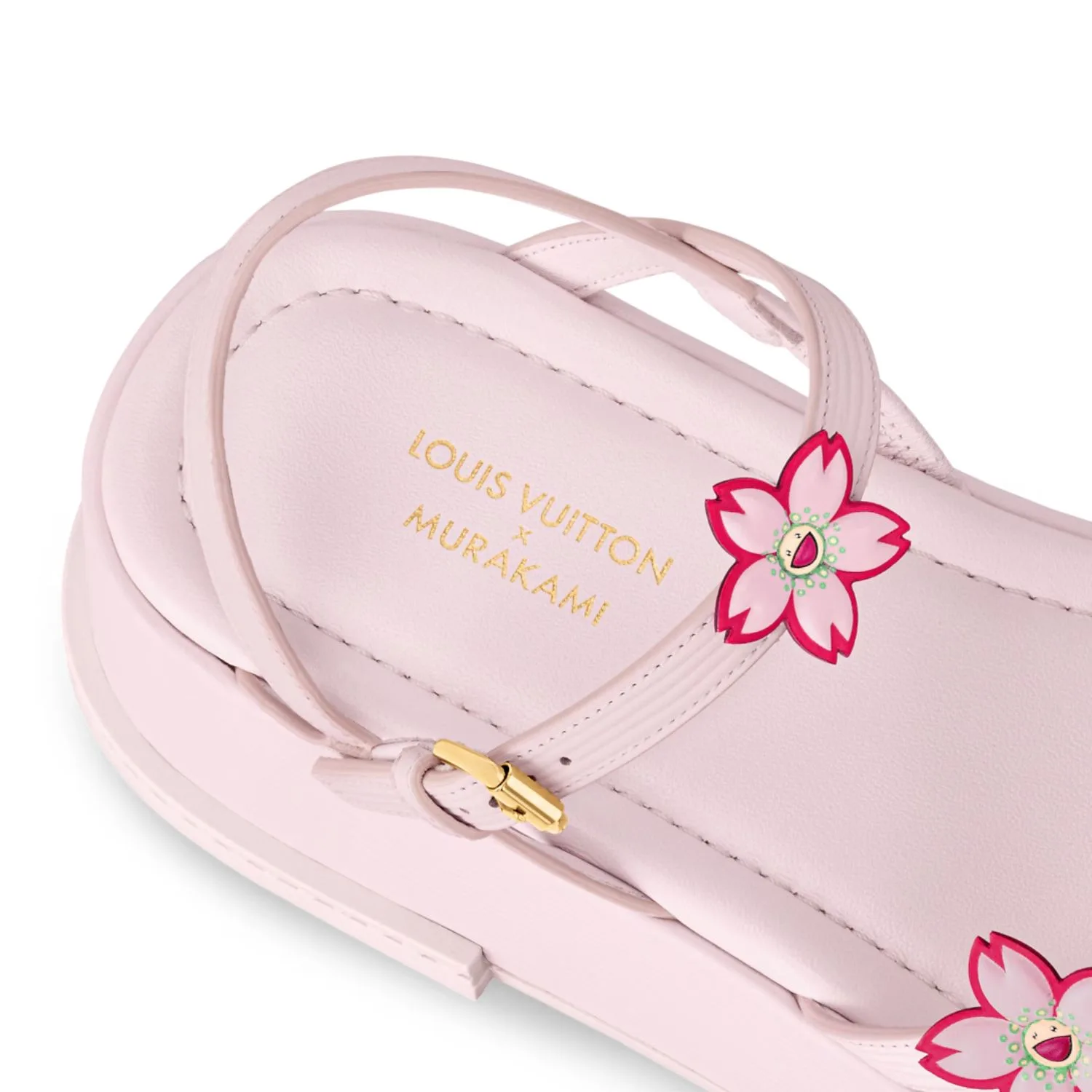 Alternative view of Louis Vuitton LV x TM Maya Platform Sandal Light Pink - 1AGWO2