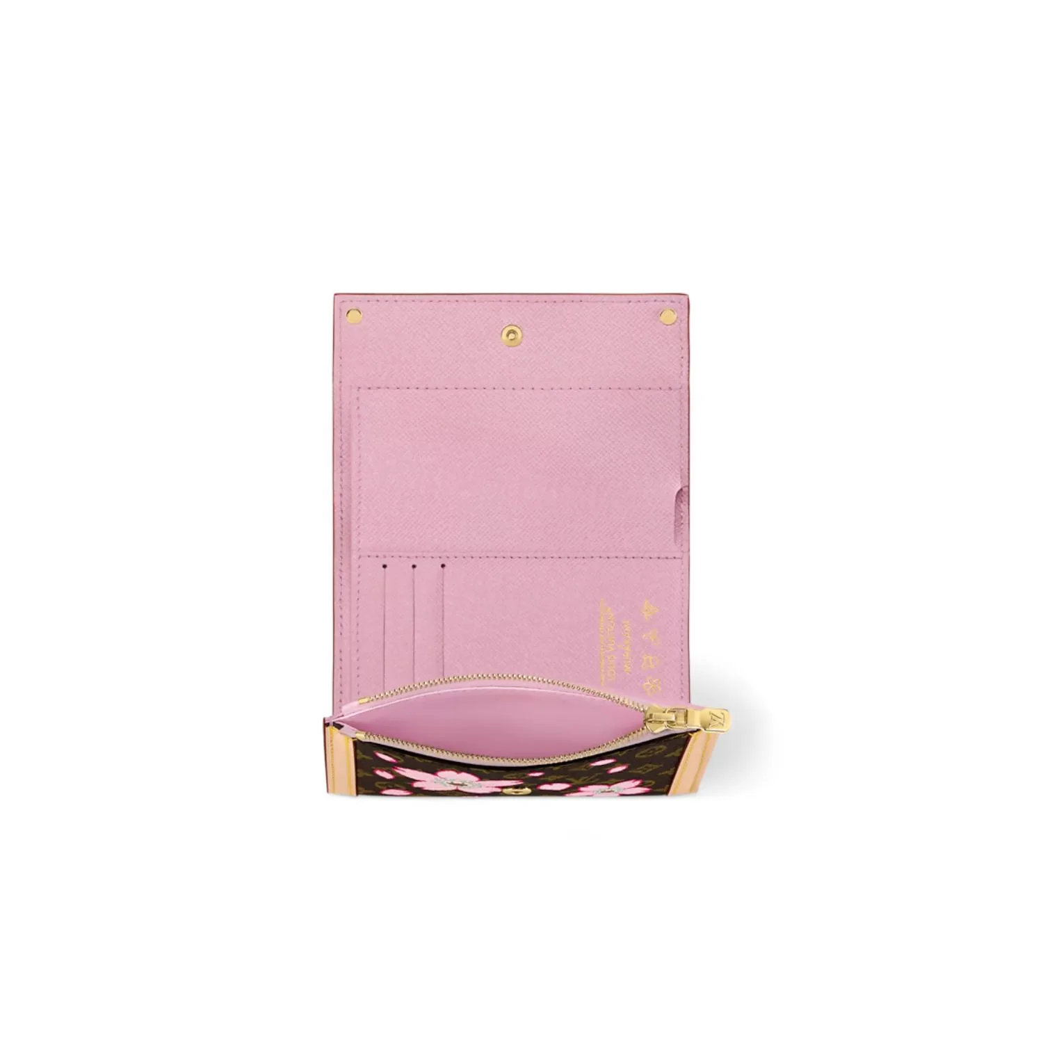 Louis Vuitton LV x TM Victorine Wallet Sakura Brown / - Image 3