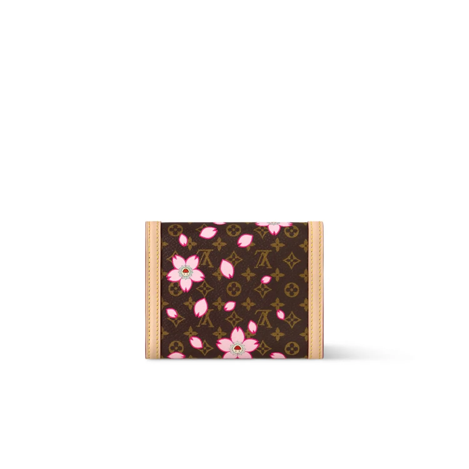 Alternative view of Louis Vuitton LV x TM Victorine Wallet Sakura Brown /
