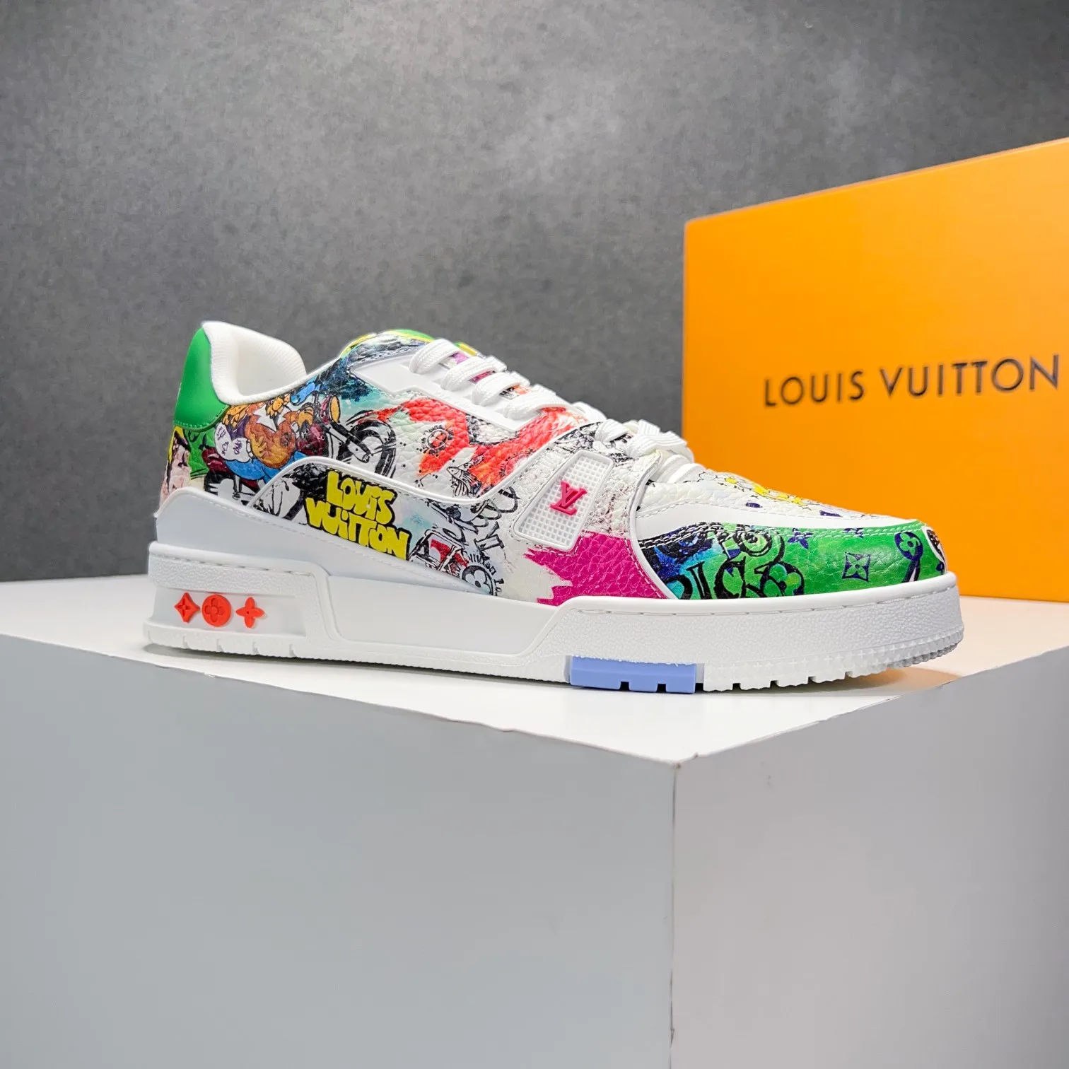 Louis Vuitton LV Trainer Sneaker Multicolor - Image 4