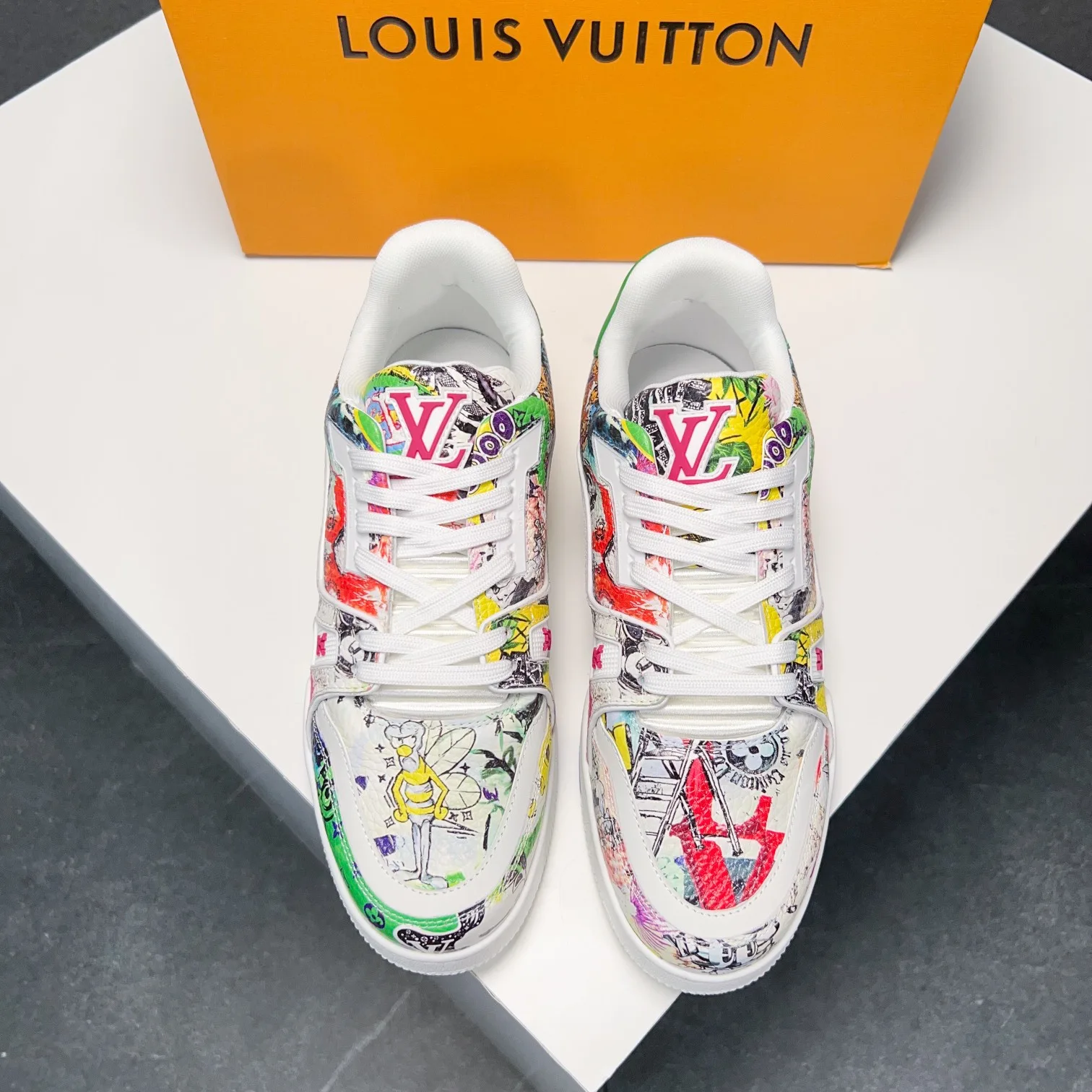 Louis Vuitton LV Trainer Sneaker Multicolor - Image 5