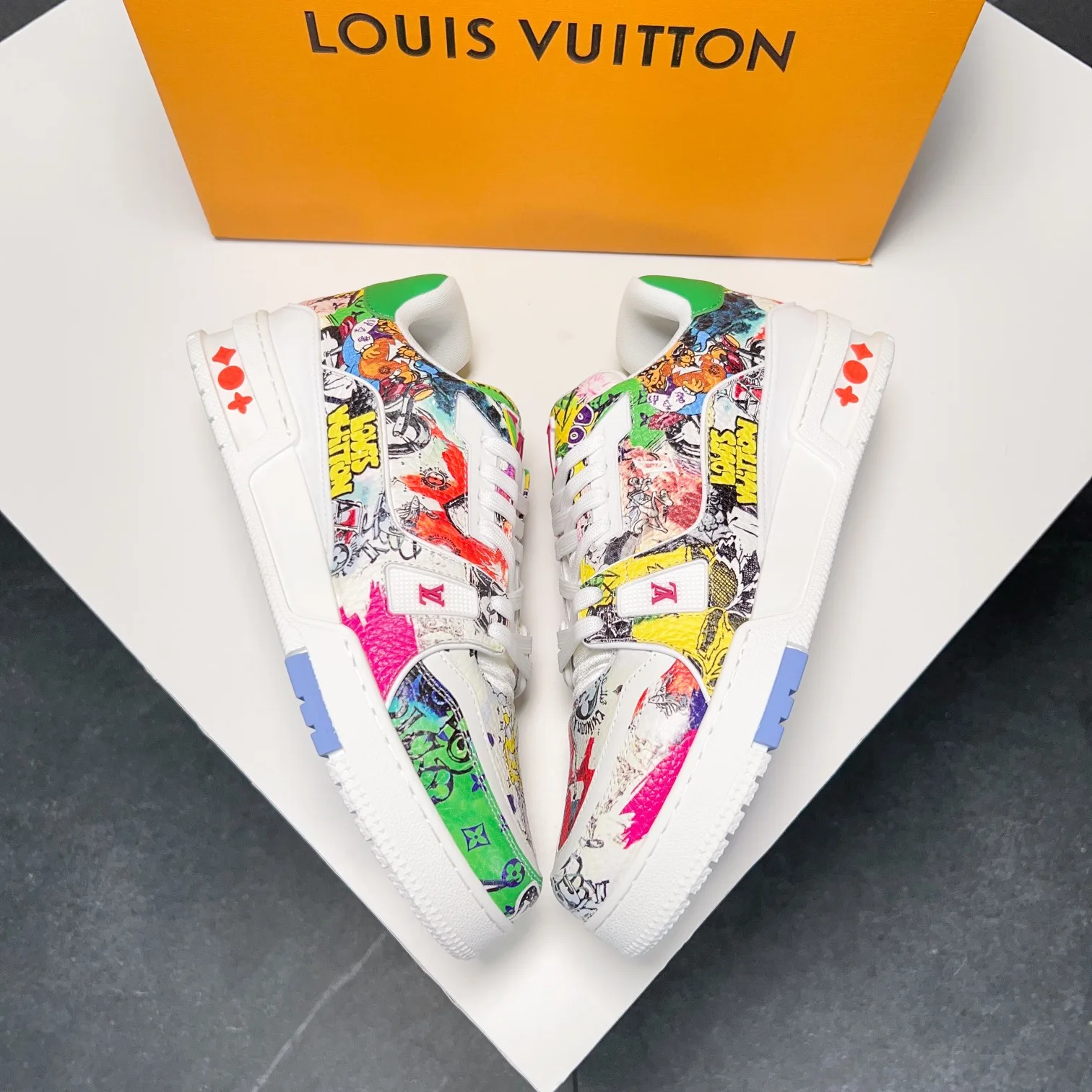 Louis Vuitton LV Trainer Sneaker Multicolor - Image 6