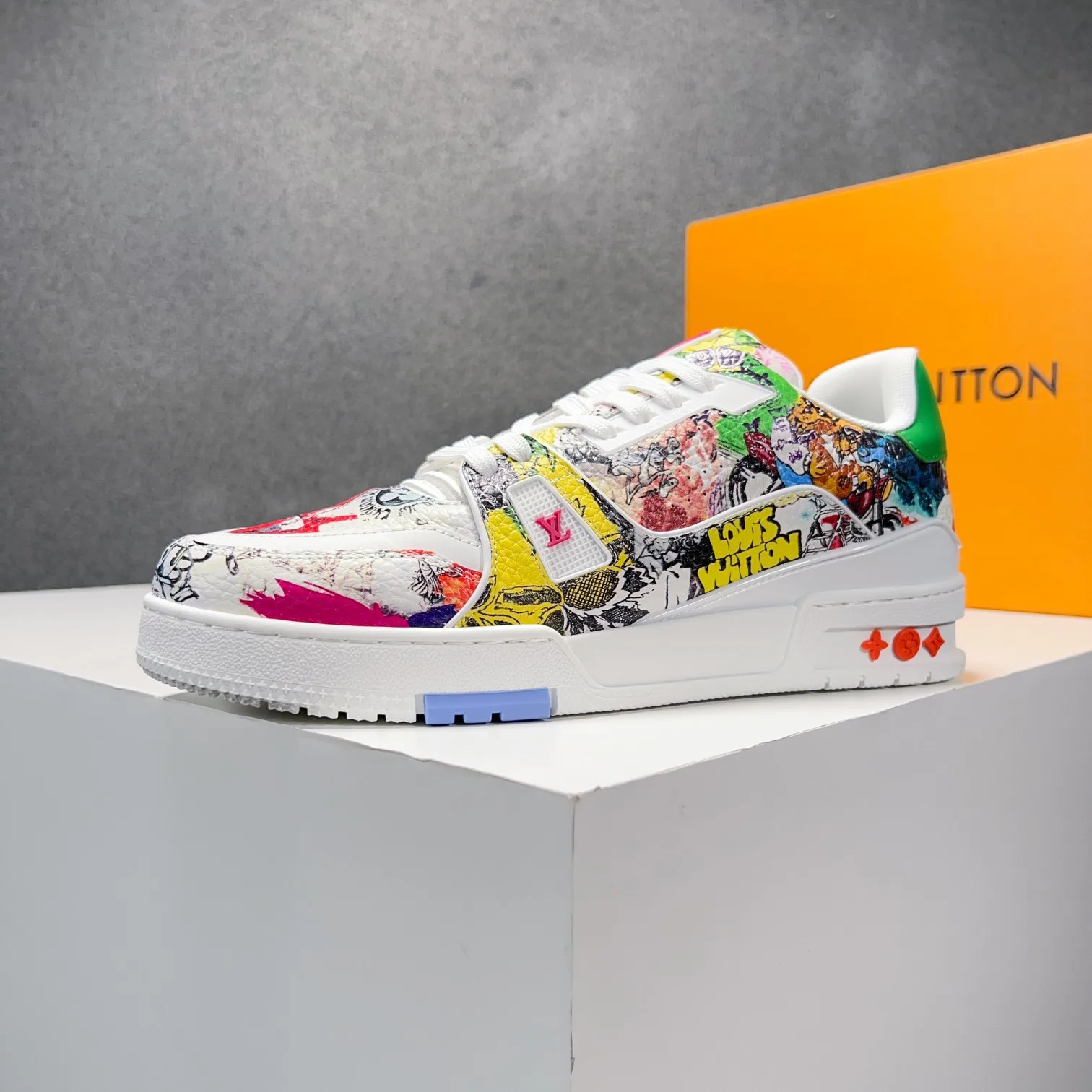 Louis Vuitton LV Trainer Sneaker Multicolor - Image 7