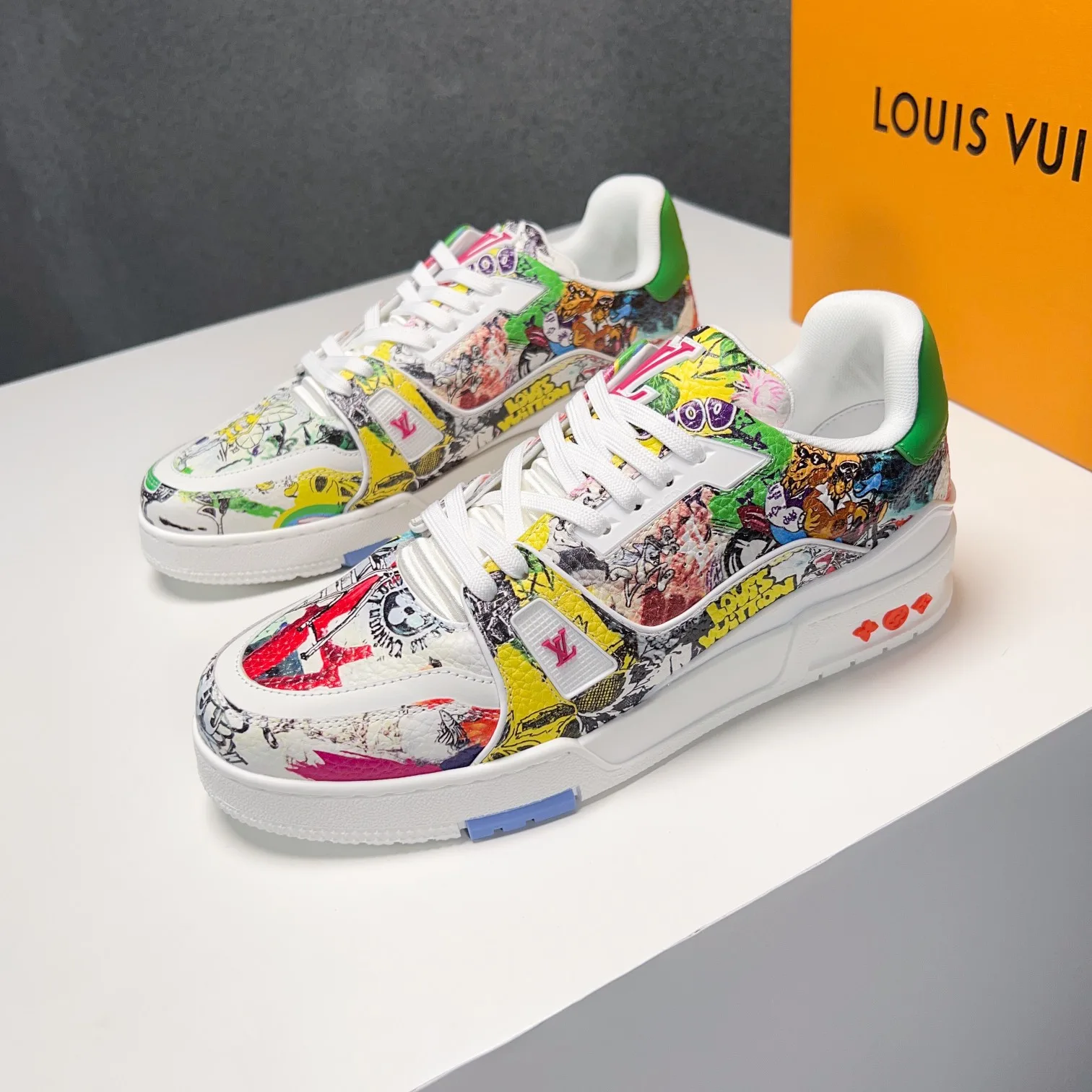 Louis Vuitton LV Trainer Sneaker Multicolor - Image 10