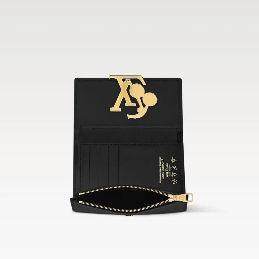 Louis Vuitton LV x TM Capucines Compact Wallet Black / - Image 3