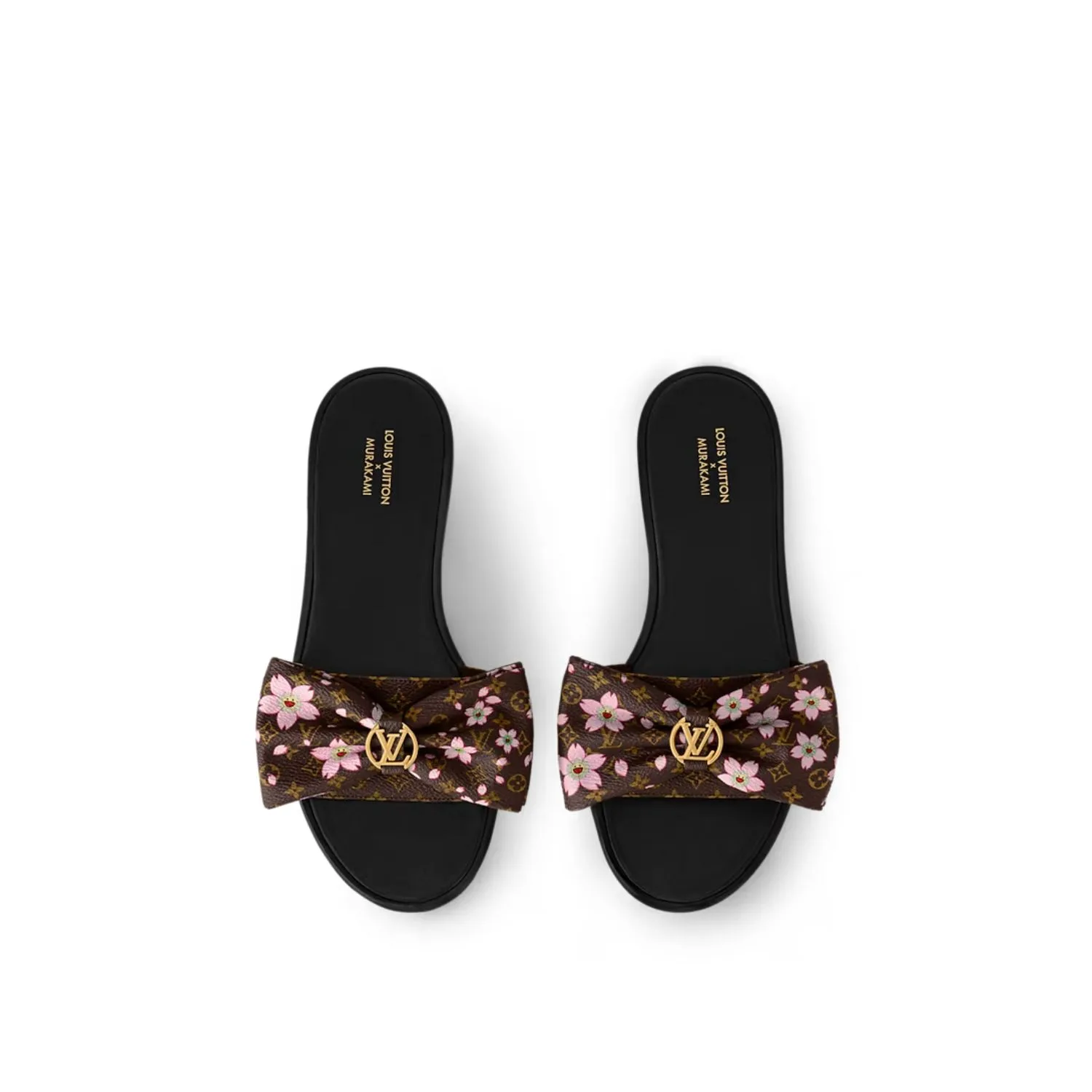 Louis Vuitton LV x TM Lily Flat Mule Sakura Brown - 1AGVYB - Image 4