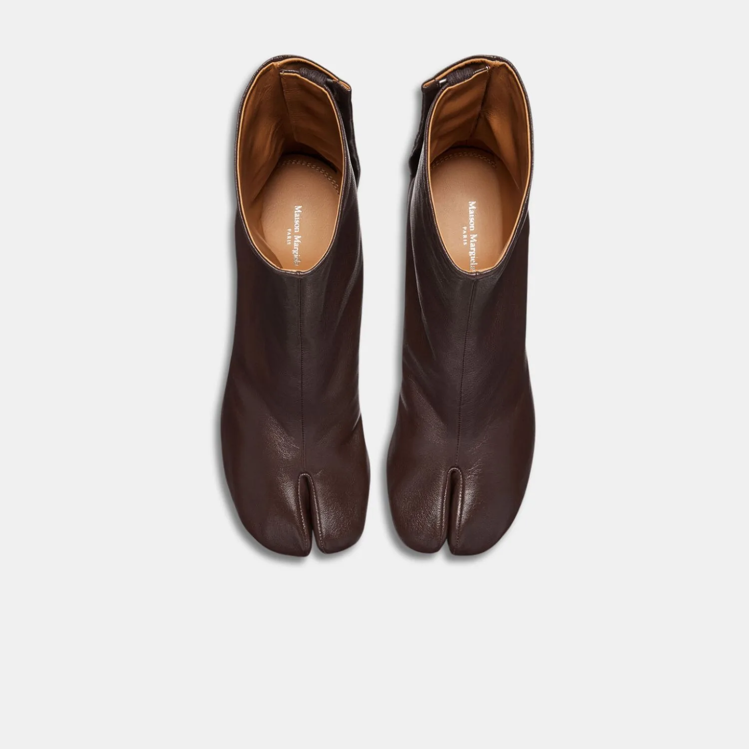 Alternative view of Maison Margiela Tabi Ankle Boots Brown / - S58WU0260P3753T2264