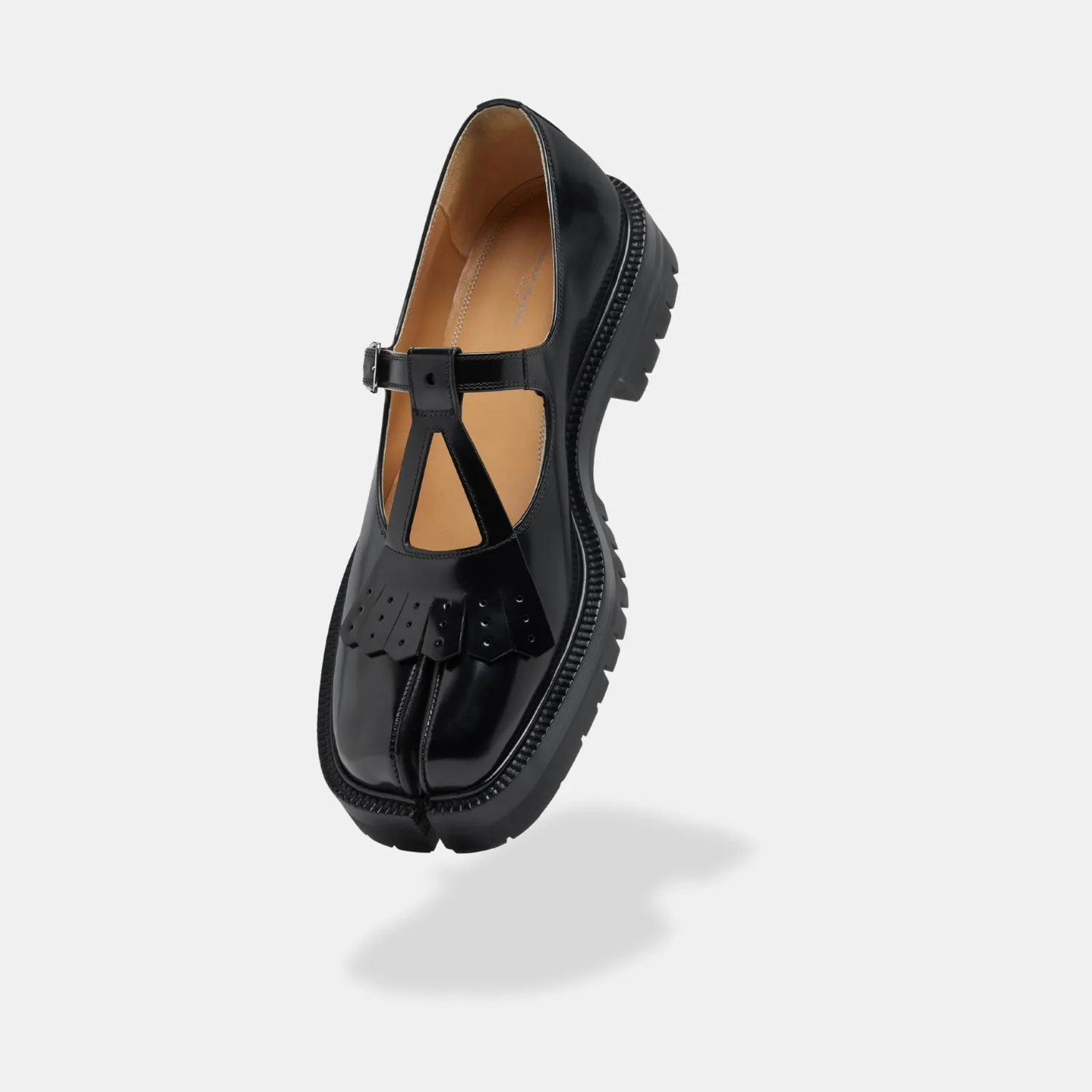 Alternative view of Maison Margiela Flat Tabi Country Mary-Janes Black - S58WR0115P3827T2348