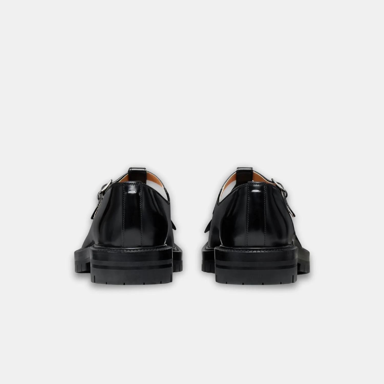 Maison Margiela Flat Tabi Country Mary-Janes Black - S58WR0115P3827T2348 - Image 5